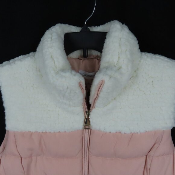 Calvin Klein Polyester Pink and White Vest Sz. L - Picture 3 of 10